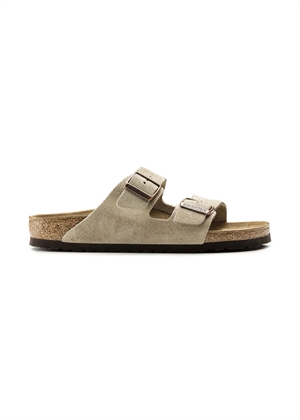 Arizona suede sandal Taupe Birkenstock